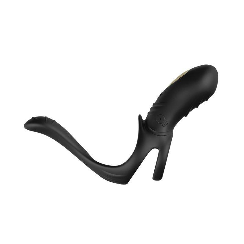 Tail Vibration Cock Ring - wireless remote control