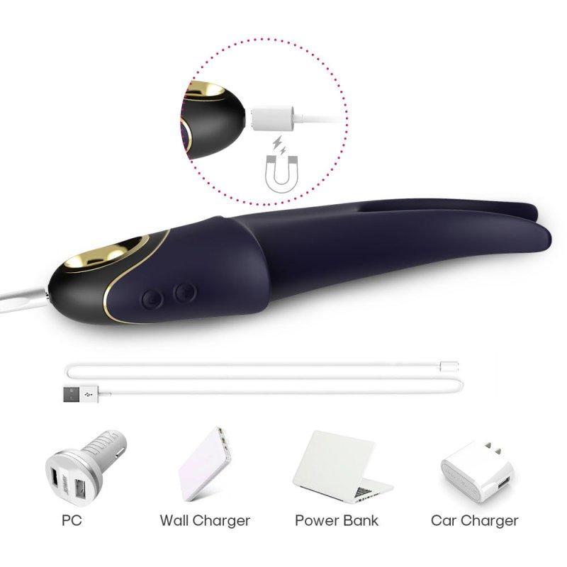 Gina G-Spot & Clit Flickering Tongue Vibrator
