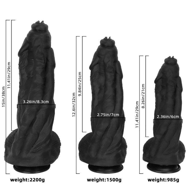 Super Large Liquid Silicone Penis - L
