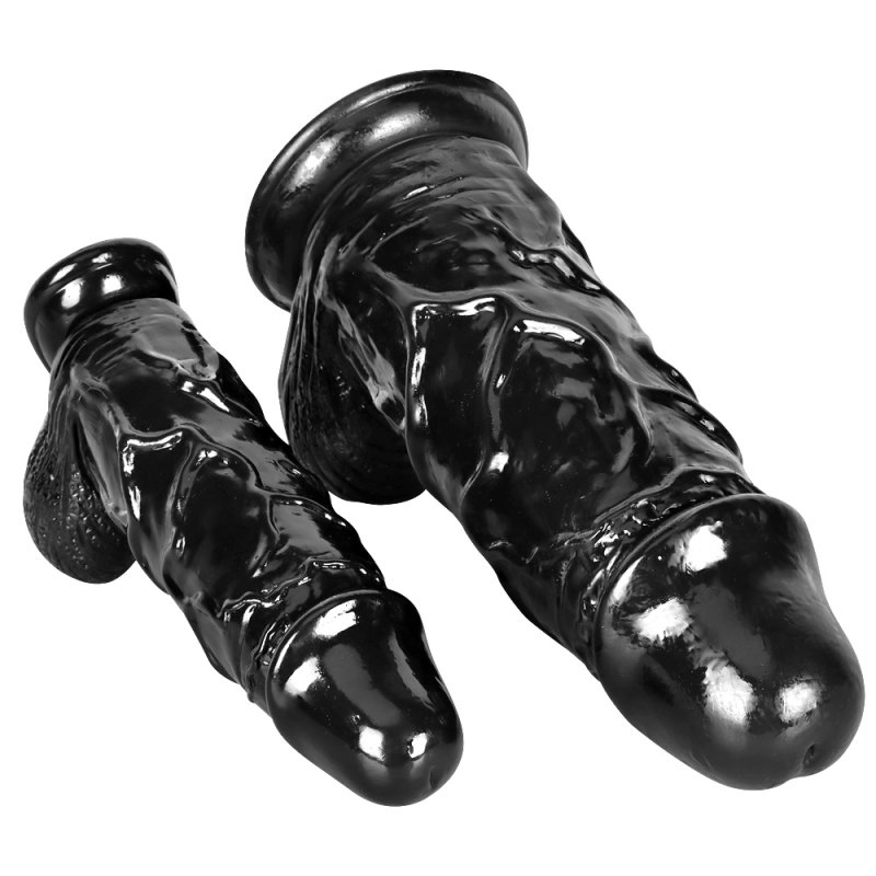 Black Big Mac Dildo - M